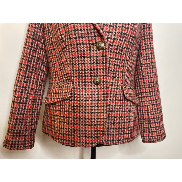 Talbots Houndstooth Blazer - Size 8P - Picture 3 of 12